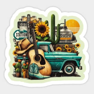 country style Sticker